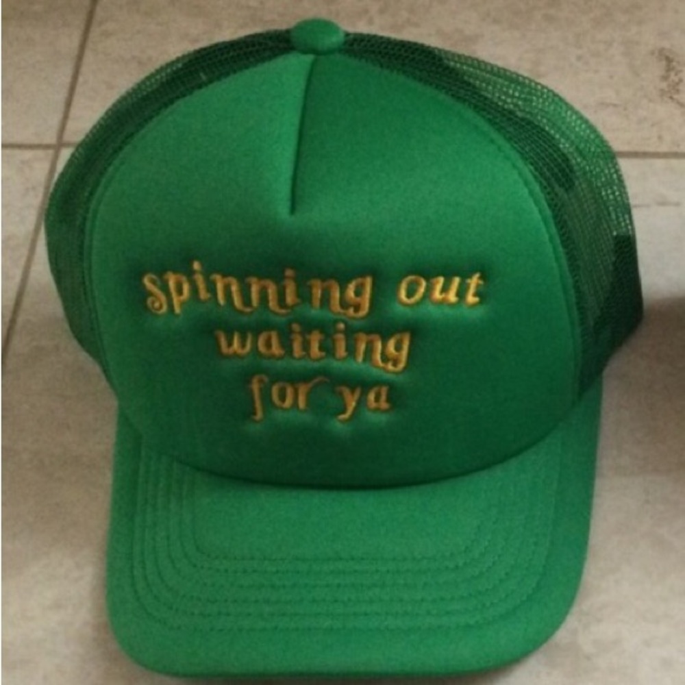 Harry styles hat spinning for ya trucker hat